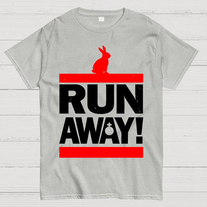 Run Away from the Rabbit! Geek T-Shirt