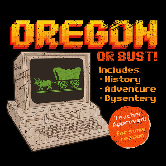 Oregon or Bust Geek Cotton Sweatshirt