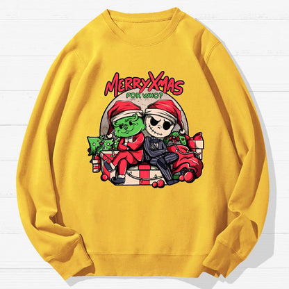 Limited Edition Christmas Retro Culture Geek Cotton Sweatshirt