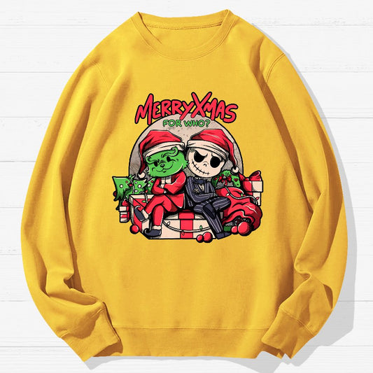 Limited Edition Christmas Retro Culture Geek Cotton Sweatshirt