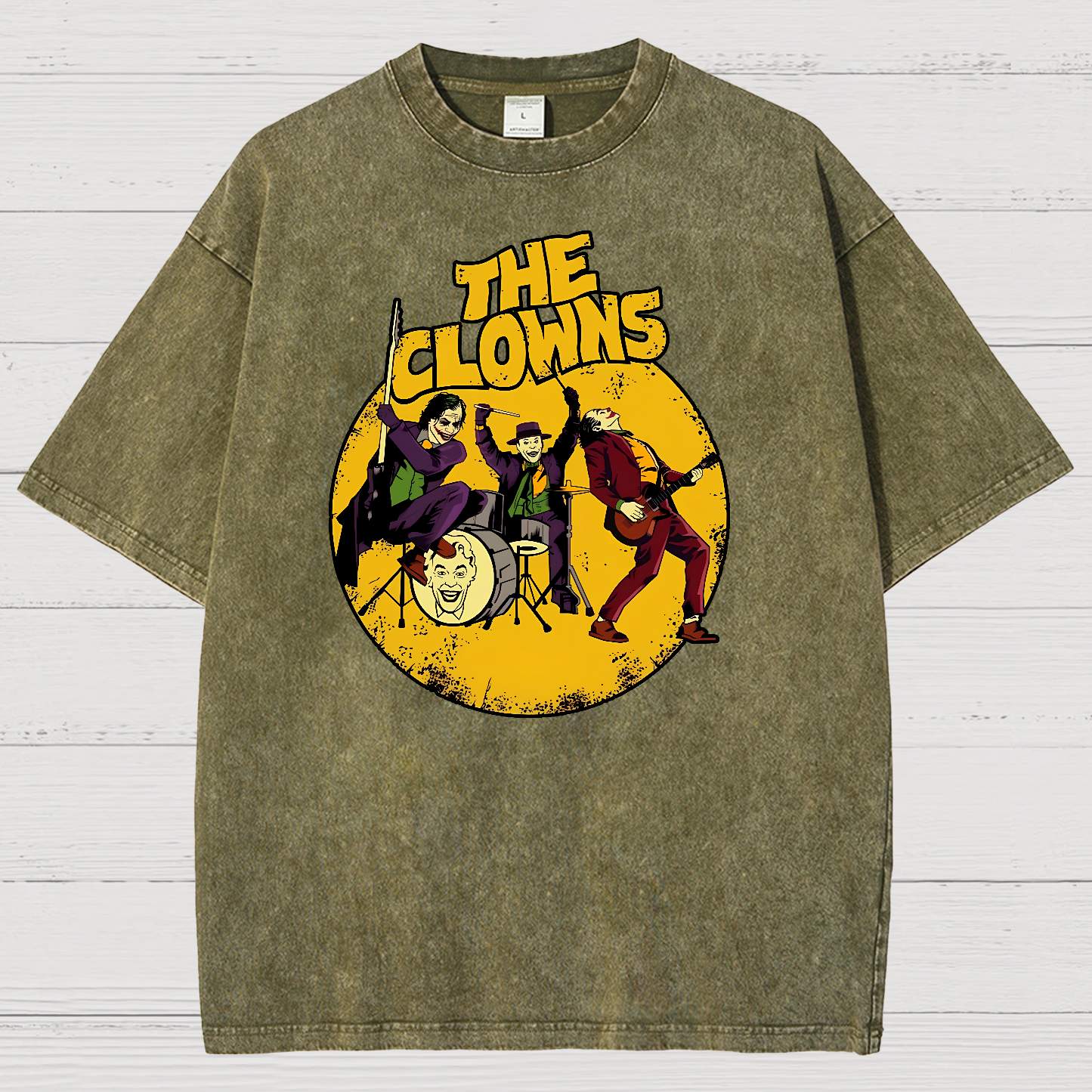 Horror Killer Rock Vintage Distressed T-shirt