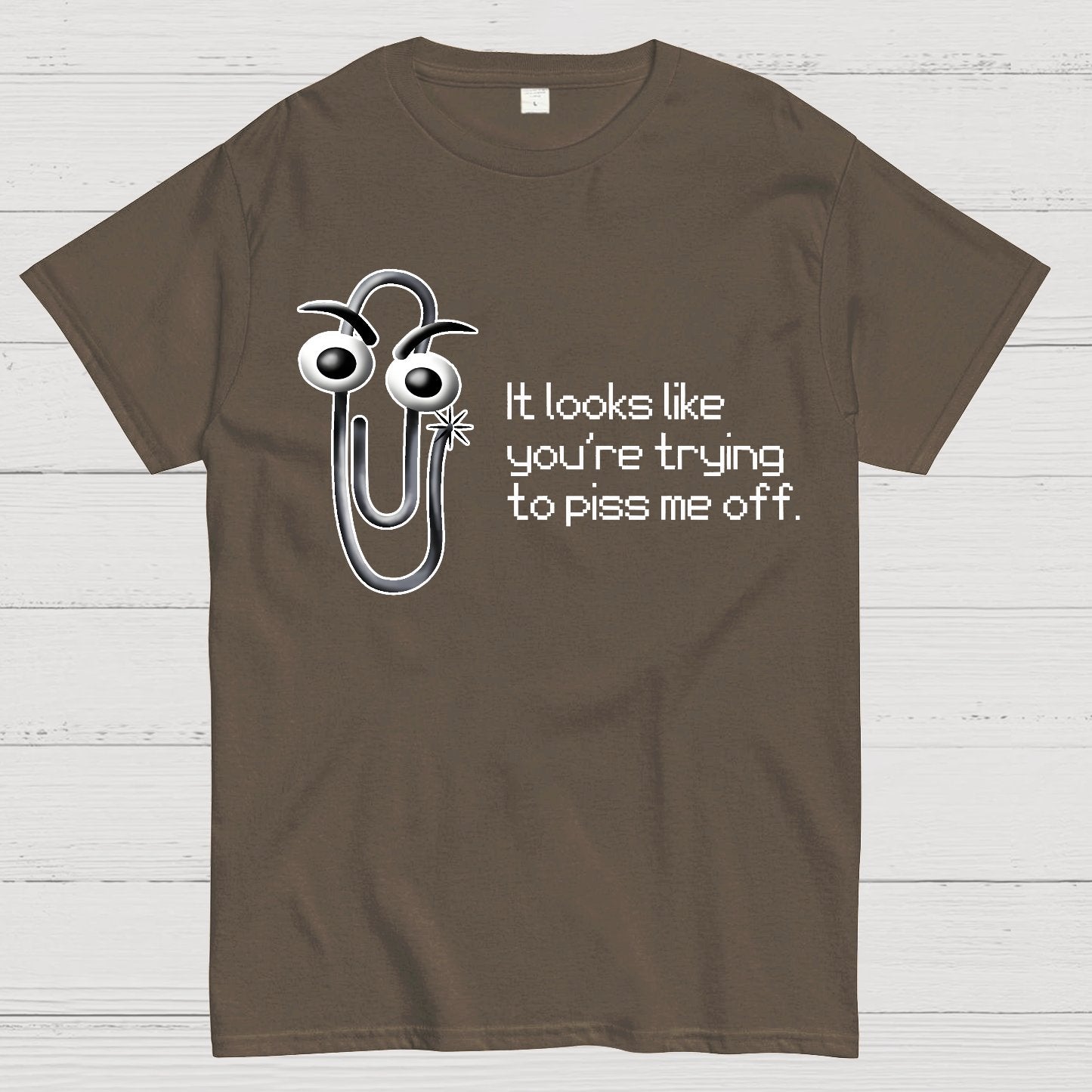 One Snippy Clip Geek T-Shirt