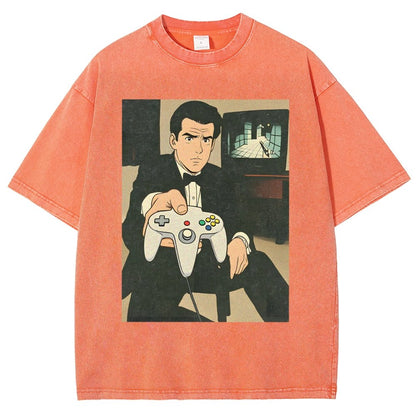 Come Play Retro Games Vintage Distressed T-shirt