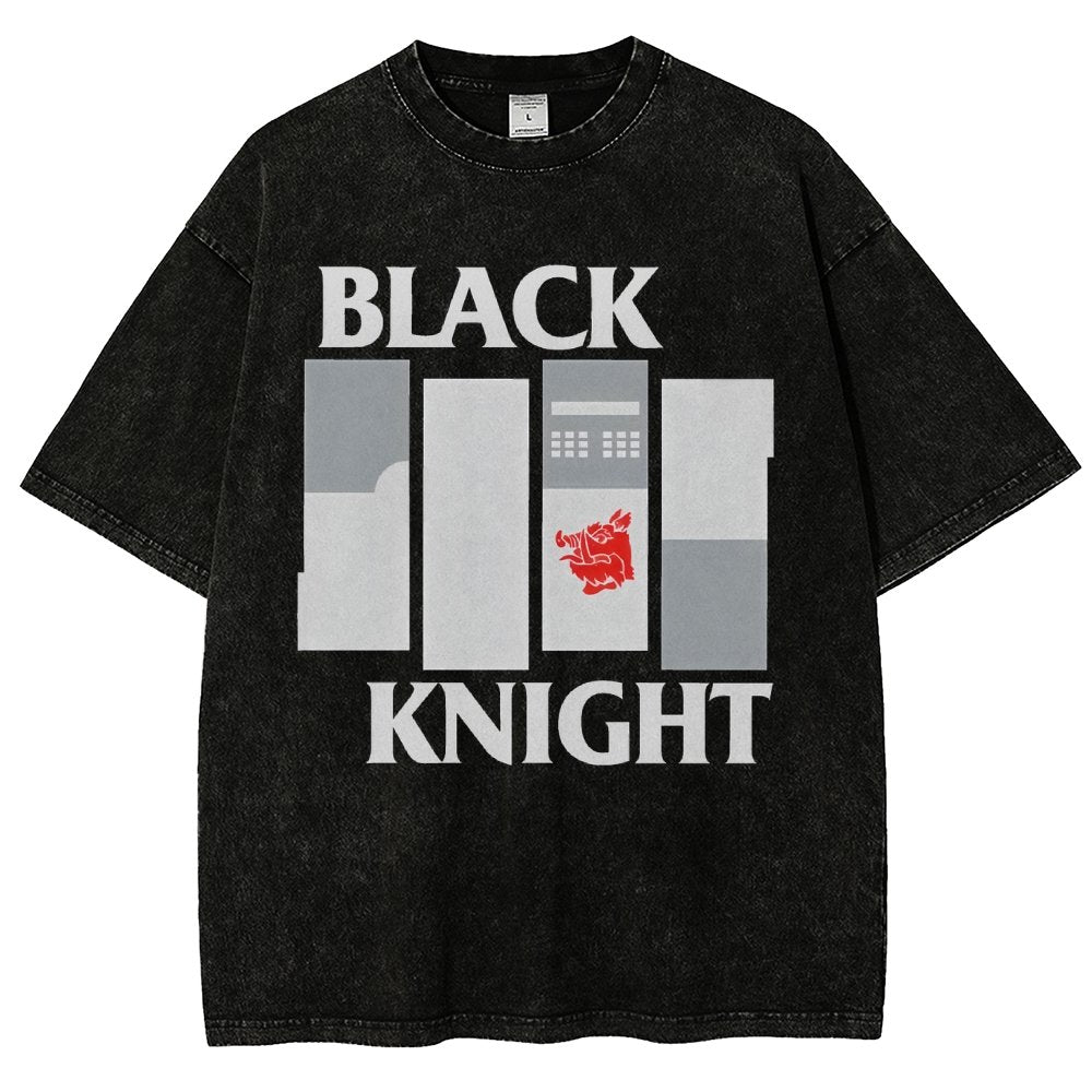 Black Knight Band! Vintage Distressed T-shirt