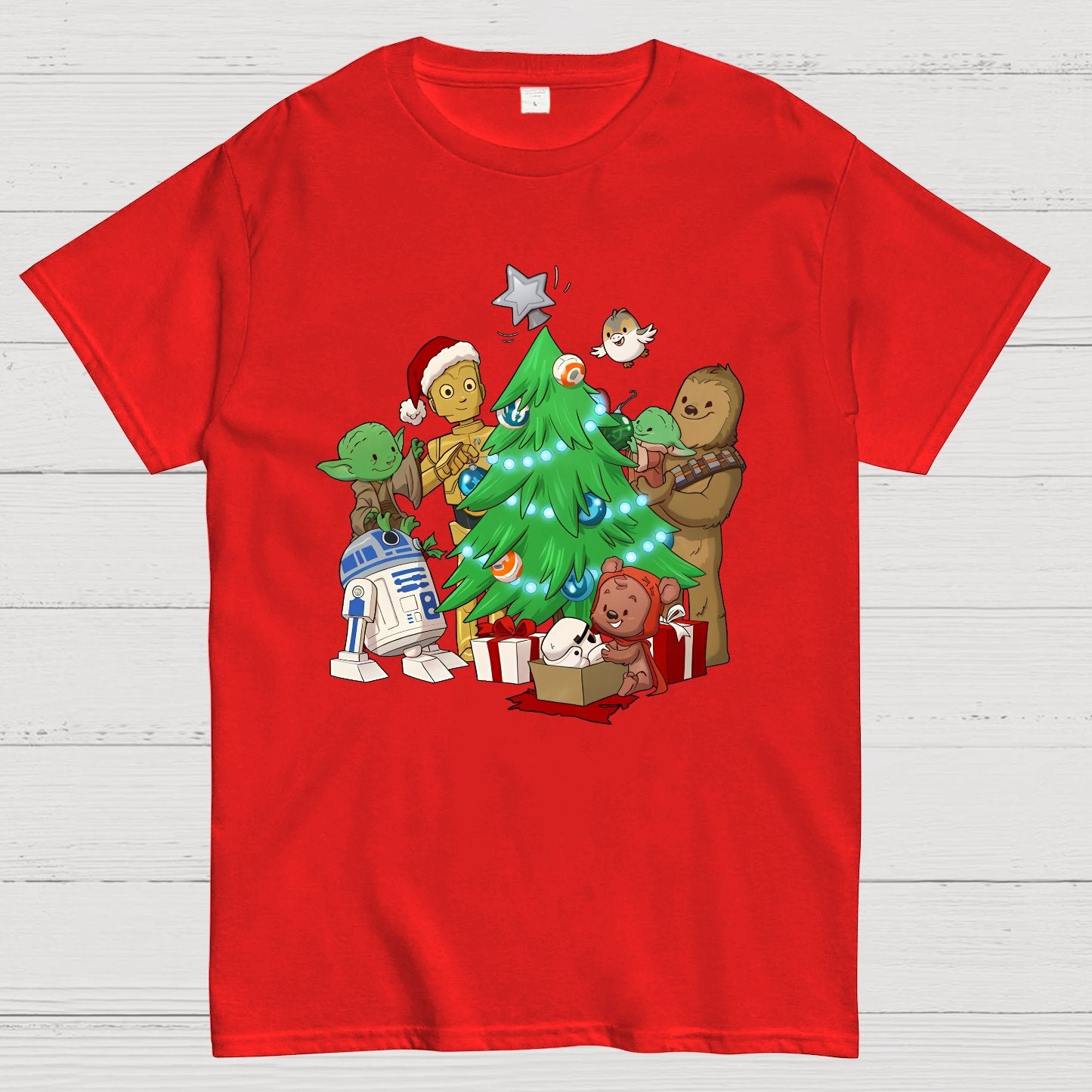 Christmas With Friends Geek T-Shirt