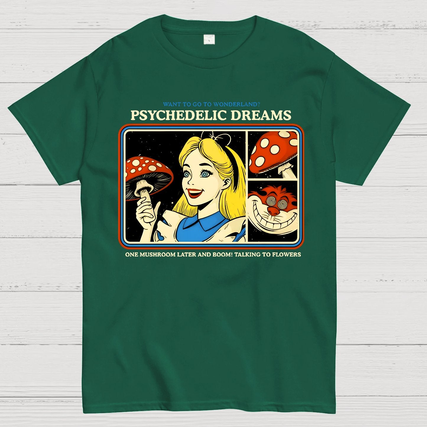 Psychedelic Dreams Geek T-Shirt