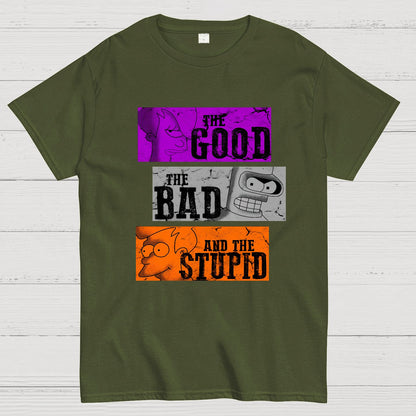 The Good, The Bad and The Stupid Nerdy T-Shirt