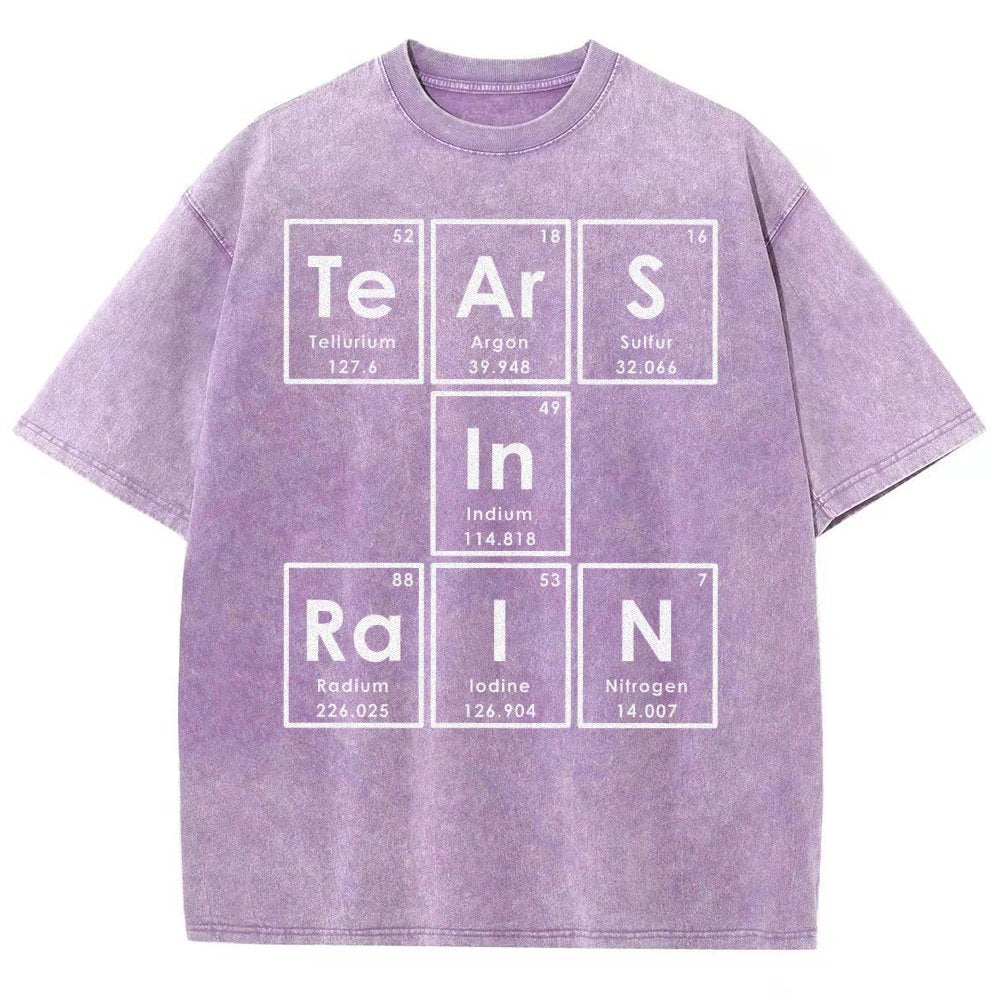 TeArS In RaIN Essential Vintage Distressed T-shirt