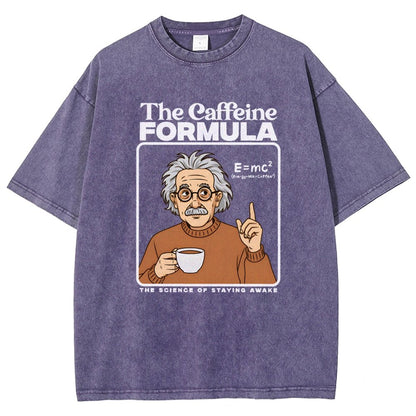 Caffeine Formula Vintage Distressed T-shirt