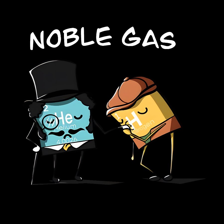Noble Gas Geek T-Shirt