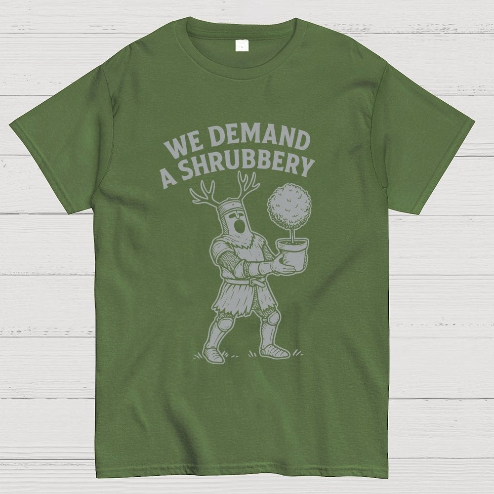 Funny Shrubbery Geek T-Shirt