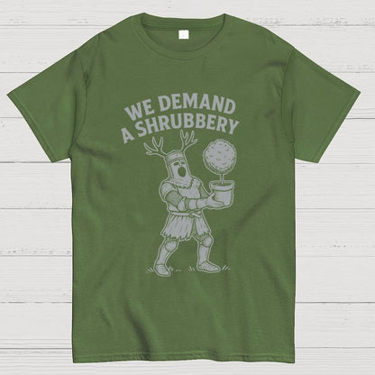 Funny Shrubbery Geek T-Shirt