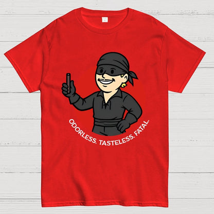 Odorless, Tasteless, Fatal Unisex Geek T-Shirt