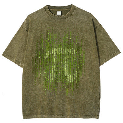 Enter The Pi Vintage Distressed T-shirt