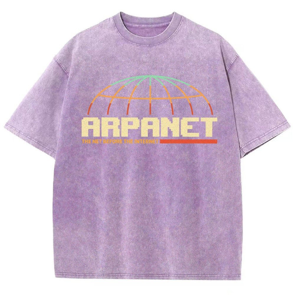 Retro Network Vintage Distressed T-shirt