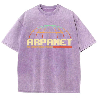 Retro Network Vintage Distressed T-shirt