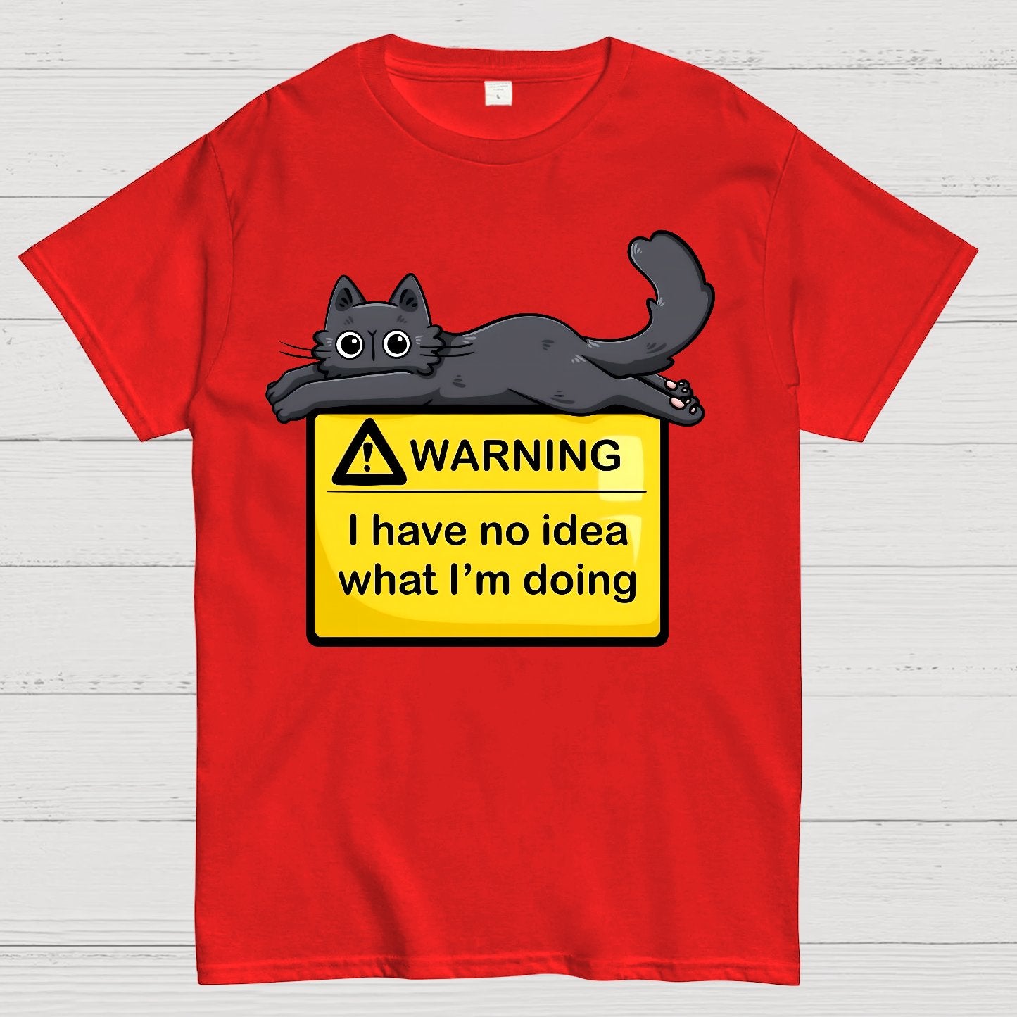 Warning, I Don't Know What I'm Doing Geek T-Shirt