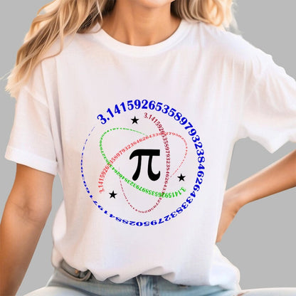 Pi Day Graphic Geek T-Shirt