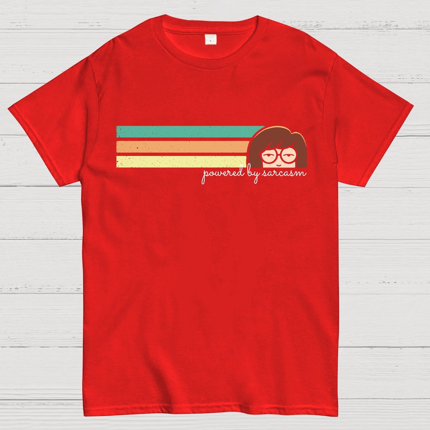 Power By Sarcasm Geek T-Shirt