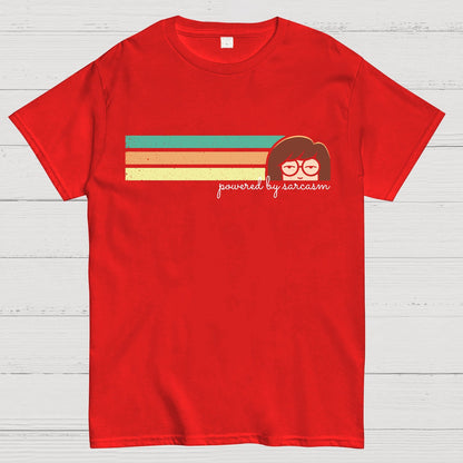 Power By Sarcasm Geek T-Shirt