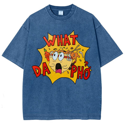 What Da Pho?Vintage Distressed T-shirt