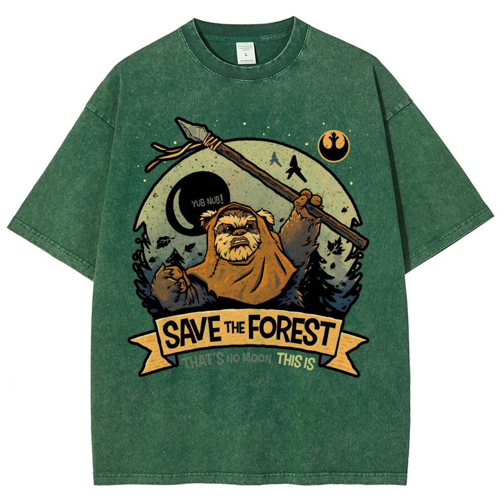 Save The Mystic Grove Vintage Distressed T-shirt