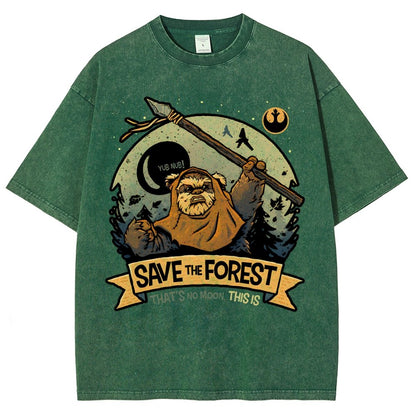 Save The Mystic Grove Vintage Distressed T-shirt