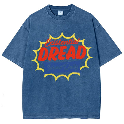 Existential Dread Vintage Distressed T-shirt