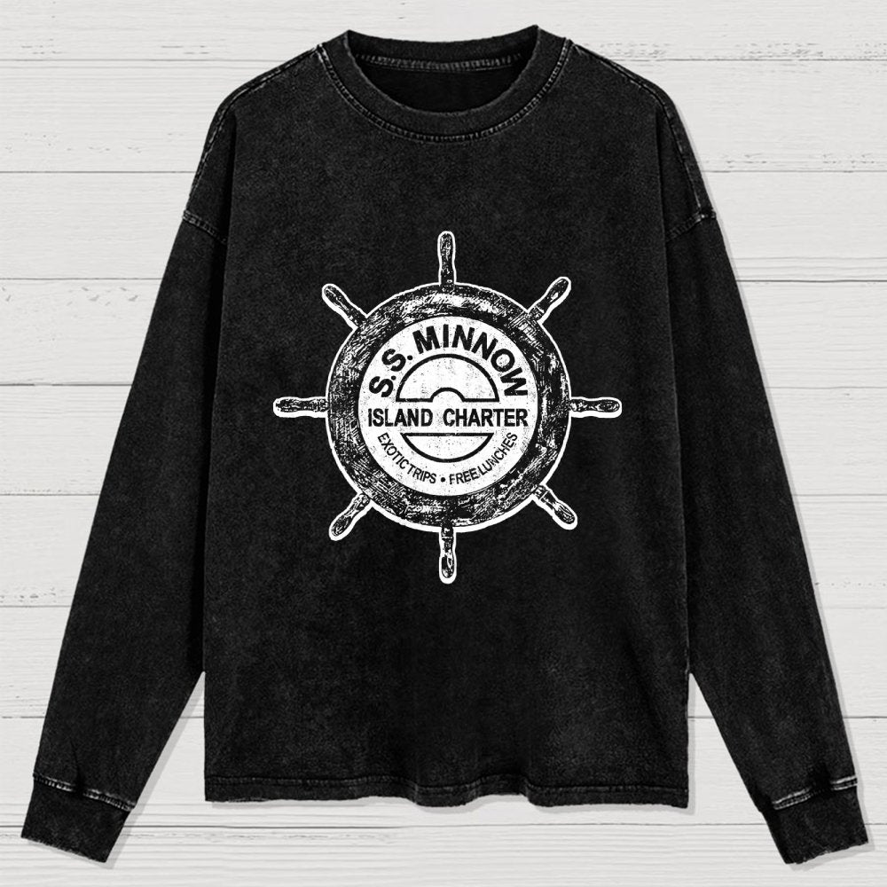 SS Minnow Tour Washed Long Sleeve Tee