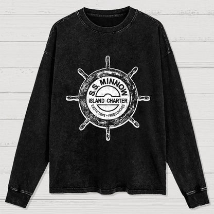 SS Minnow Tour Washed Long Sleeve Tee