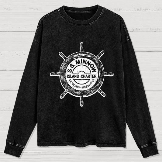 SS Minnow Tour Washed Long Sleeve Tee