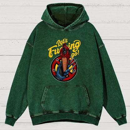 LFG Vintage Distressed Hoodie