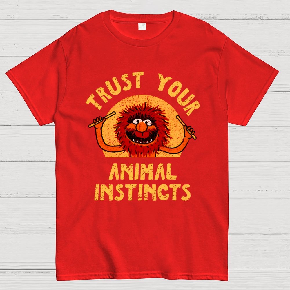 Trust Your Animal Instincts Geek T-Shirt