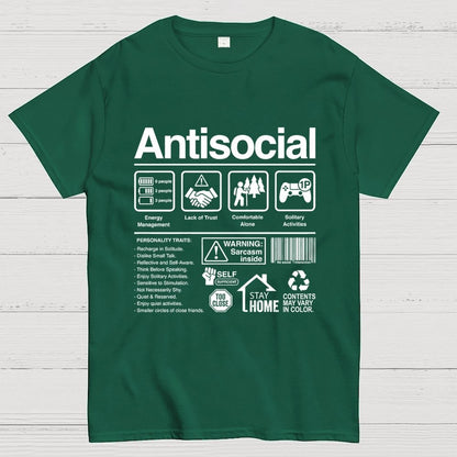 Antisocial Label Geek T-Shirt