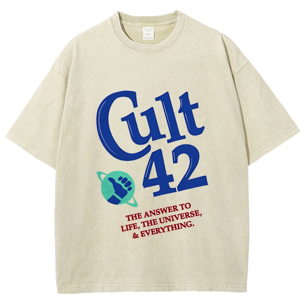Cult 42 Vintage Distressed T-shirt