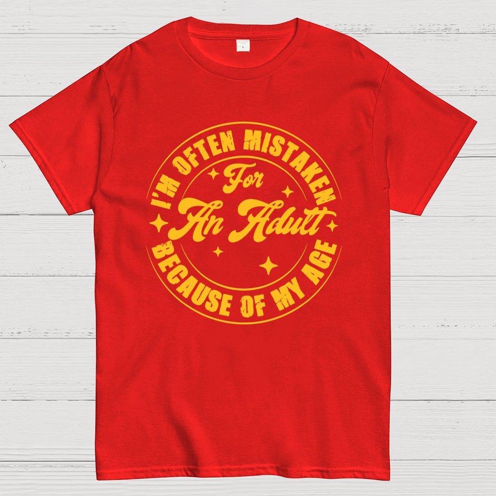 Often Mistaken For An Adult Because Of My Age Geek T-Shirt