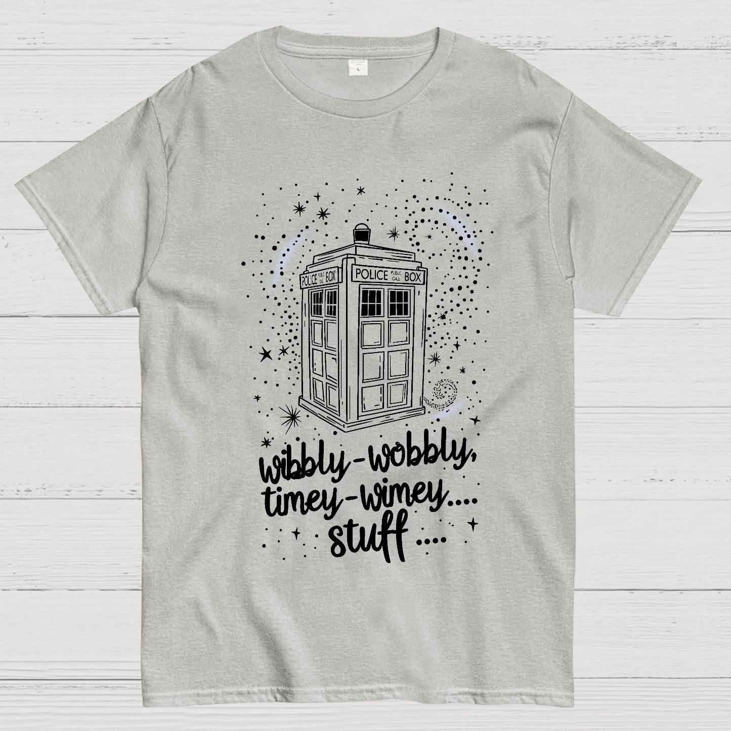Wibbly wobbly, timey wimey Christmas Geek T-Shirt