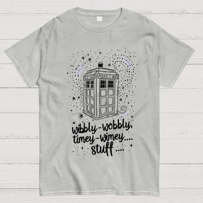 Wibbly wobbly, timey wimey Christmas Geek T-Shirt