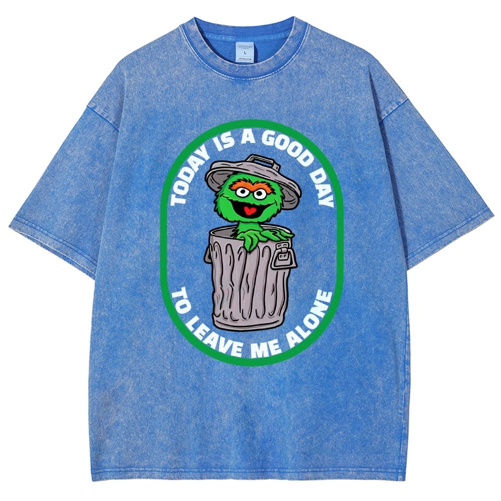 A good day to leave me alone Vintage Distressed T-shirt