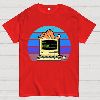 Cat vs. Internet Still Loading Geek T-Shirt