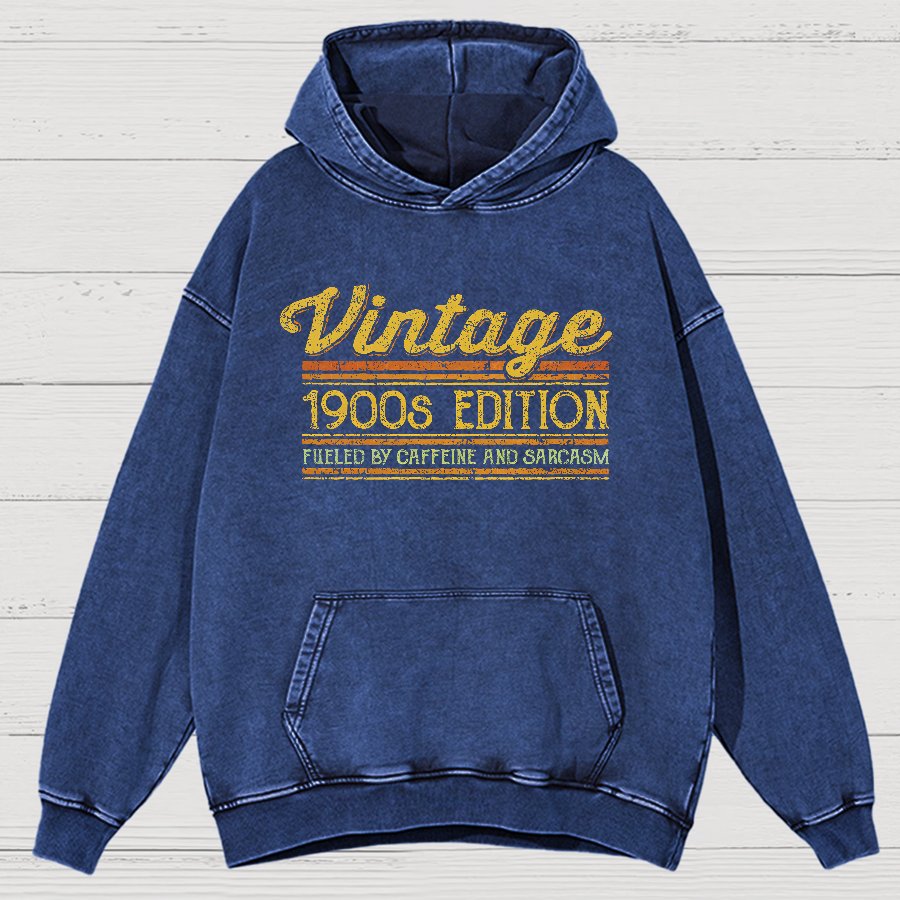 1900s Edition Vintage Distressed Hoodie