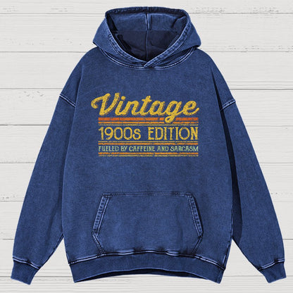 1900s Edition Vintage Distressed Hoodie