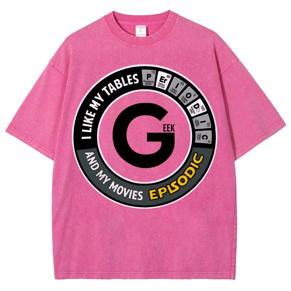 Nerdy and Proud Vintage Distressed T-shirt