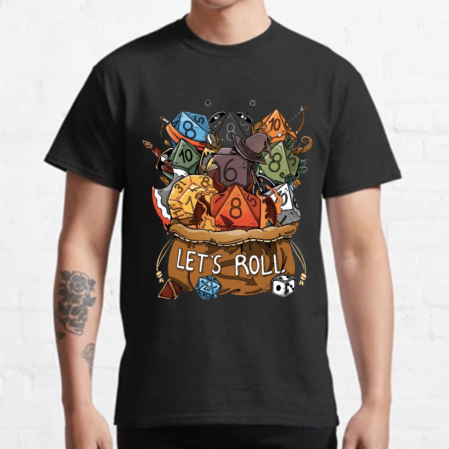 Let's Roll Nerdy T-Shirt