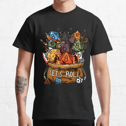 Let's Roll Nerdy T-Shirt