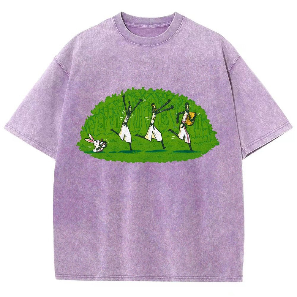 Run Away and Keep Going Vintage Distressed T-shirt