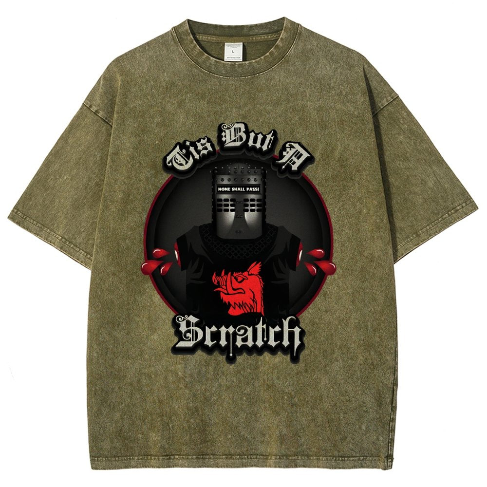 Tis But A Scratch Vintage Distressed T-shirt