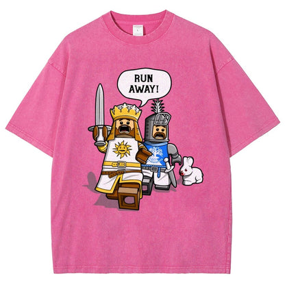 The Cowardly King Vintage Distressed T-shirt