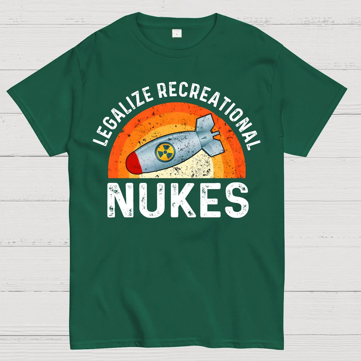 Legalize Recreational Nukes Geek T-Shirt