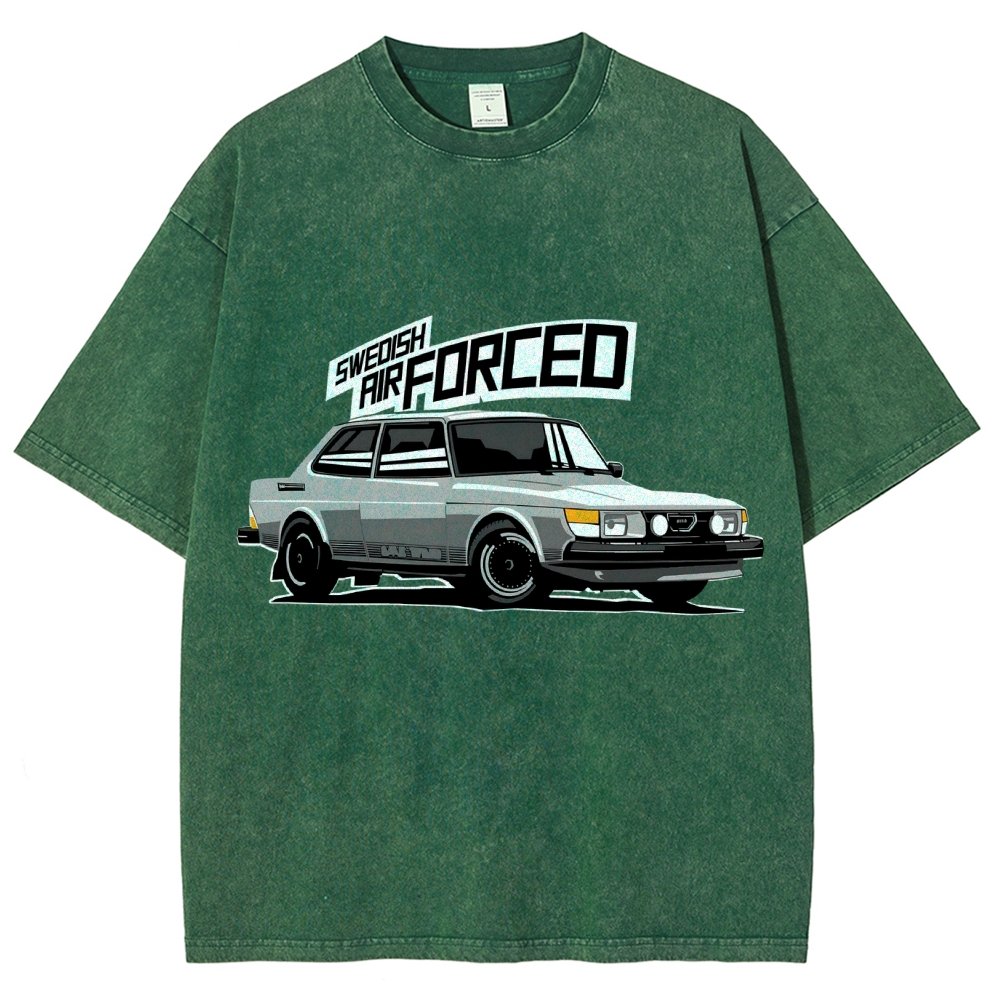 Sweoish Airforced Vintage Distressed T-shirt